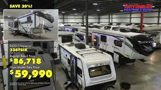 TerryTown RV's MAYDAY Floor Model RV Selloff