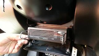 How to Remove CD Changer from Maserati Quattroporte 2007 for Repair.