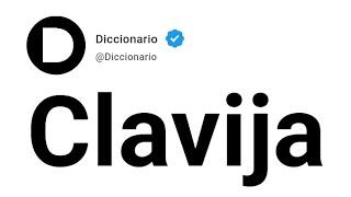 Clavija Significado En Español