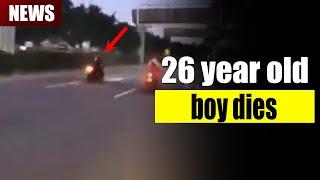 CAR ON WRONG SIDE , rams into bike | india news today | 20 september 2024