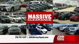 John Harvey Toyota - Massive May Tent Sales Event - Camry - RAV4