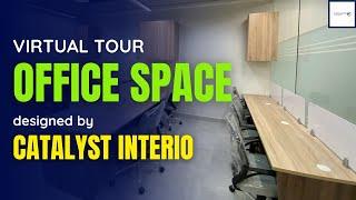 Office Tour - 850 Sq. Ft. Office designed by Catalyst Interio | Office Interior Design