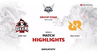 Geek Fam vs RRQ Hoshi HIGHLIGHTS MPL ID S14 | RRQ VS GEEK ESPORTSTV