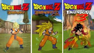 Comparing The Budokai Trilogy Games