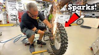 Cutting A Dirt Bike To Work! - Buttery Vlogs Ep262