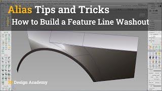 Alias Tips and Tricks 8 - How to Build a Feature Line Washout