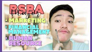 TIPS ON HOW TO CHOOSE THE BEST MAJOR FOR YOU AS BSBA STUDENTS // Paulo Mesina VLOGS