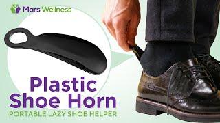 Plastic Shoe Horn – Portable Lazy Shoe Helper