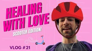 Vlog #021: Mr Amor on Healing with Love (Scooter edition!) 