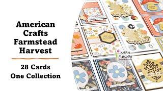 American Crafts | Farmstead Harvest | 28 Cards 1 Collection