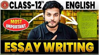 Essay Writing | Essay Writing Class 12th | Bihar Board Class 12th Grammar |Format/Tips/Method/Tricks