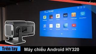 Trên tay máy chiếu Android HY320 giá rẻ