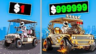 $1 to $1,000,000 Golf Cart in GTA 5