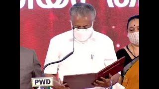 Watch: Pinarayi Vijayan takes oath as Kerala Chief Minister