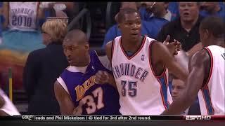 Ron Artest Defense on Kevin Durant / 2010 Playoffs 1 Round LA Lakers vs Oklahoma City Thunder Game 6