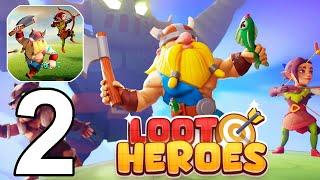 Loot Heroes: Fantasy RPG Games Part 2 Gameplay Walkthrough Android IOS