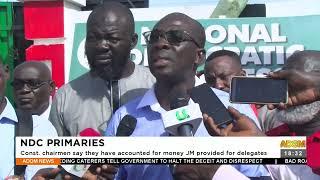 NDC: Constituency chairmen say they have accounted for money JM provided for delegates (5-6-23)