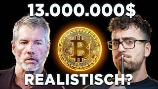 13 Millionen pro Bitcoin (BTC) | Ist das realistisch?