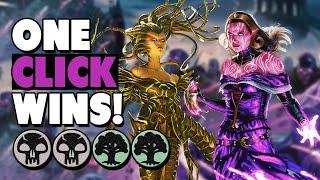 How we BROKE DOUBLING SEASON! ONE CLICK TO VICTORY | MTGA