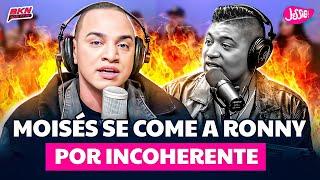 MOISÉS SALCE SE COME CON YUCA A RONNY JIMÉNEZ POR HABLAR M DE QUE NO LA DA EN ALOFOKE RADIO SHOW