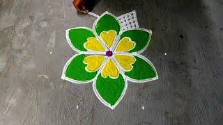 Aadi perukku special kolam|varalakshmi viradham kolam|Aadi18Special kolam|Amazing rangoli