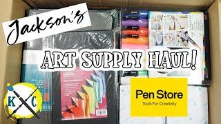 Art supply haul | JACKSON'S ART & PENSTORE | Kallerhult Creations