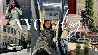 First time in NYC Vlog | events, adventures with the girls & fashion week