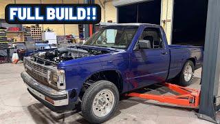 Building a Turbo LS Drag S10!!