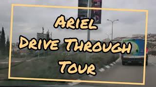 Drive Through Ariel With Guided Tour Raw Video Israel Unfiltered Unedited