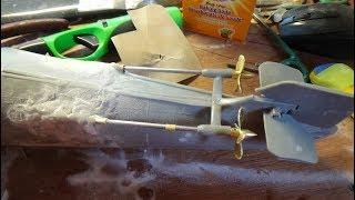 Revell Gato Class RC Submarine Brass Propeller Install