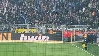 Ausschreitungen Berliner Fans  ~ Dortmund vs Berlin