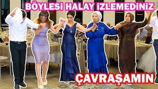 EŞİYLE HALAY BAŞINDA - ÇAVRAŞAMIN HALAY  - AHMET MAZI  #halay