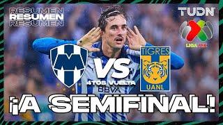 HIGHLIGHTS | Monterrey 1 (3)-(2) 1 Tigres | CL2024 - Liga Mx - 4tos final IDA | TUDN