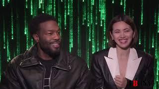 Yahya Abdul-Mateen II and Jessica Henwick Talk 'Matrix Resurrections'