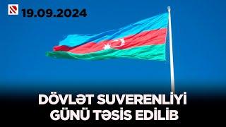 Azərbaycanda Dövlət Suverenliyi Günü təsis edilib