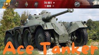 World of Tanks (WoT) - Panhard EBR 105 - Ace Tanker - [4K]