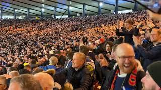 Final Whistle + Scotland’s On Fire - Scotland 2 v 0 Spain, Hampden Park, Glasgow - Football 28/03/23