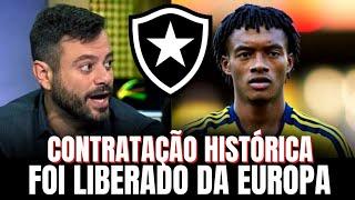 SAIU AGORA! CONTRATAÇÃO BADALADA! TEXTOR VAI ANUNCIAR! NOTÍCIAS DO BOTAFOGO