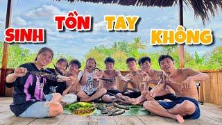 Anh Ba Phai | Thử Thách Sinh Tồn Tay Không Mùa Mưa Bão