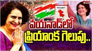 వయనాడ్‌లో దూసుకుపోతున్న ప్రియాంక గాంధీPriyanka Gandhi Leading in Wayand || Mana Telangana TV