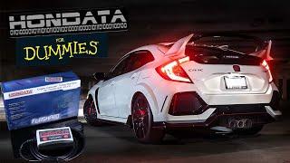 HONDATA FLASH PRO INSTALL FOR DUMMIES! (DETAILED) / FK8 CIVIC TYPE R