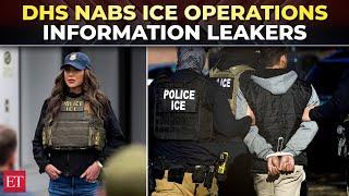 DHS nabs two leakers who jeopardised ICE raids; Kristi Noem drops bombshell: ‘Felony prosecutions’