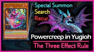 Powercreep in Yugioh - The Three Effect Rule