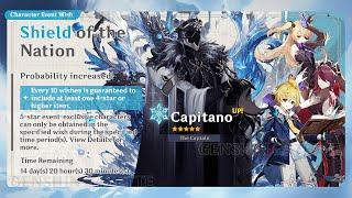 NEWS! CAPITANO IS CRYO? VISION + WEAPON REVEALED! - Genshin Impact