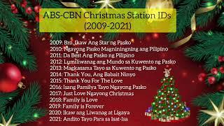 ABS-CBN Christmas Station IDs (2009-2021) 