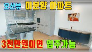 오션뷰 미분양아파트를 3천만원에 매매가능한 역세권 소형아파트