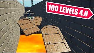 100 LEVEL DEFAULT DEATHRUN 4.0 | Fortnite Creative