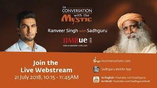 Ranveer Singh With Sadhguru - FULL CONVERSATION @IIMBue 2018