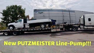 New PUTZMEISTER Line-Pump arrives!!!