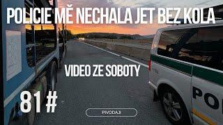 81# Policie mě nechala jet bez kola? Video ze soboty